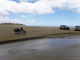 Bike on 90 mile beach 